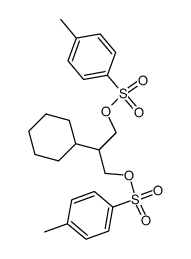 2-Cyclohexyl-propan-1,3-diol-ditosylat Structure