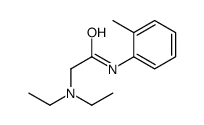 2-(diethylamino)-N-(2-methylphenyl)acetamide Structure