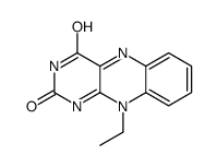 10-ethylbenzo[g]pteridine-2,4-dione Structure