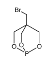 4-(bromomethyl)-2,6,7-trioxa-1-phosphabicyclo[2.2.2]octane Structure