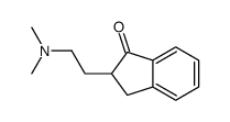 2-(2-(二甲氨基)乙基)-2,3-二氢-1H-茚-1-酮结构式