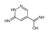 4-Pyridazinecarboxamide,6-amino-(8CI)结构式