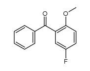 5-fluoro-2-methoxybenzophenone结构式