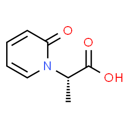 1(2H)-Pyridineaceticacid,alpha-methyl-2-oxo-,(alphaS)-(9CI) Structure