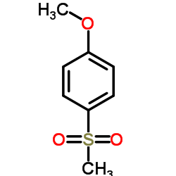 p-Anisyl methyl sulfone Structure