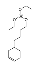 4-cyclohex-3-en-1-ylbutoxy(diethoxy)silicon Structure