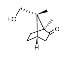 (+/-)-8-hydroxy-bornan-2-one Structure