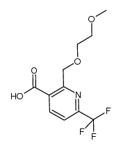 2-(2-methoxy-ethoxymethyl)-6-trifluoromethyl-nicotinic acid picture