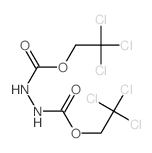 2,2,2-trichloroethyl N-(2,2,2-trichloroethoxycarbonylamino)carbamate结构式