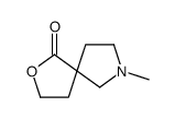 7-methyl-2-oxa-7-azaspiro[4.4]nonan-1-one结构式