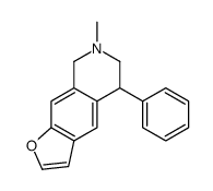 7-methyl-5-phenyl-6,8-dihydro-5H-furo[3,2-g]isoquinoline Structure
