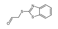 2-(benzo[d]thiazol-2-ylthio)acetaldehyde结构式