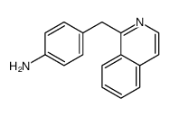 4-(isoquinolin-1-ylmethyl)aniline结构式