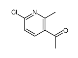 1-(6-chloro-2-methylpyridin-3-yl)ethanone Structure