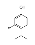 3-fluoro-4-propan-2-ylphenol结构式