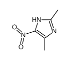 2,4-Dimethyl-5-nitro-1H-imidazole Structure