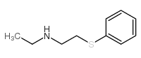 N-ethyl-2-phenylsulfanylethanamine结构式