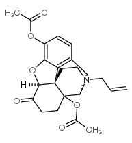 Naloxone-3,14-diacetate Structure
