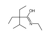 N,2,2-triethyl-3-methylbutyramide结构式