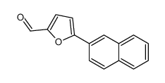 5-naphthalen-2-ylfuran-2-carbaldehyde Structure