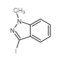 3-碘-1-甲基-1H-吲唑结构式