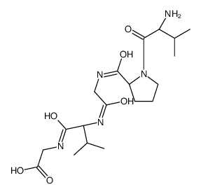 valyl-prolyl-glycyl-valyl-glycine结构式