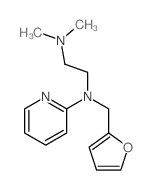 1,2-Ethanediamine,N1-(2-furanylmethyl)-N2,N2-dimethyl-N1-2-pyridinyl- Structure