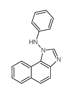 1H-Naphth[1,2-d]imidazol-1-amine,N-phenyl- structure