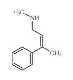 (E)-N-methyl-3-phenyl-but-2-en-1-amine结构式