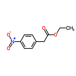 Ethyl 2-(4-nitrophenyl)acetate structure