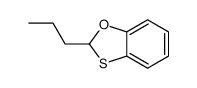 2-propyl-1,3-benzoxathiole结构式