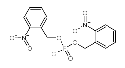 1-[[chloro-[(2-nitrophenyl)methoxy]phosphoryl]oxymethyl]-2-nitrobenzene Structure