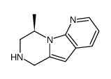 Pyrido[3,2:4,5]pyrrolo[1,2-a]pyrazine, 6,7,8,9-tetrahydro-9-methyl-, (9R)- (9CI)结构式