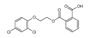 phthalic acid mono-[2-(2,4-dichloro-phenoxy)-ethyl ester] Structure