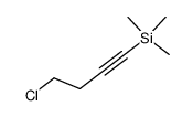 1-chloro-5-trimethylsilyl-4-pentyne结构式