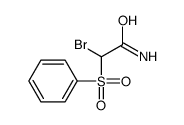 2-(benzenesulfonyl)-2-bromoacetamide结构式