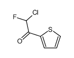 Ethanone, 2-chloro-2-fluoro-1-(2-thienyl)- (9CI)结构式