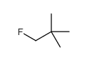 1-fluoro-2,2-dimethylpropane结构式