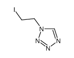 1-(2-iodoethyl)tetrazole结构式