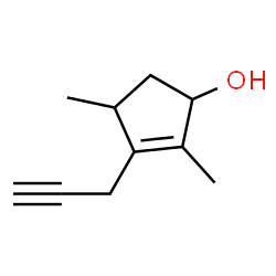 2-Cyclopenten-1-ol, 2,4-dimethyl-3-(2-propynyl)- (9CI)结构式