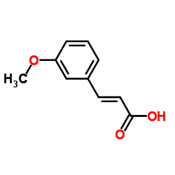 3-Methoxycinnamic acid structure