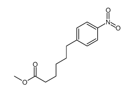 methyl 6-(4-nitrophenyl)hexanoate结构式