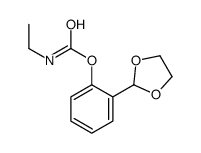 [2-(1,3-dioxolan-2-yl)phenyl] N-ethylcarbamate结构式