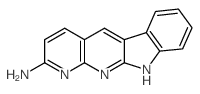 1H-Indolo[2,3-b][1,8]naphthyridin-2-amine structure