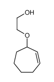 2-cyclohept-2-en-1-yloxyethanol Structure