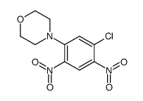 4-(5-chloro-2,4-dinitrophenyl)morpholine结构式