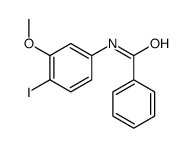N-(4-iodo-3-methoxyphenyl)benzamide结构式