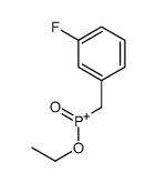 ethoxy-[(3-fluorophenyl)methyl]-oxophosphanium结构式