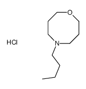 5-butyl-1,5-oxazocane,hydrochloride Structure