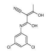 2-cyano-N-(3,5-dichlorophenyl)-3-hydroxybut-2-enamide Structure